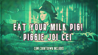 AUDIO ONLY - Eat your milk pig