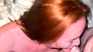 I got the biggest double creampie and they both cleaned me