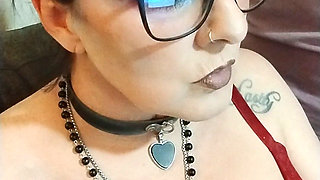 MILF Smoking in a Bra