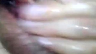 Hairy Polish Amateur Squirts Hard During Masturbation