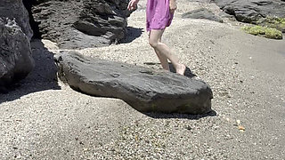 Flashing on the Beach