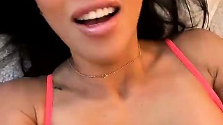 Big boobs milf masturbates with her dildo