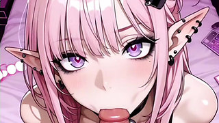 Hentai anime - I like to listen to my wife's moans she moves her ass very richly