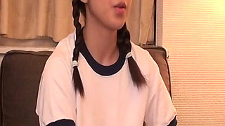 Gym Outfit Heat. She Blushes as Control Slips Away