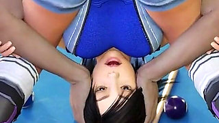 Rough Anal Destruction on Pool Table Sweet Tight Ass Fucked Hard & Deep