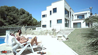 Tiina-k: Bryan Fucks Tiina K a Young Finnish Girl in a Luxury Villa