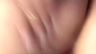 Fucking a Pillow with a Wet Pussy to Orgasm