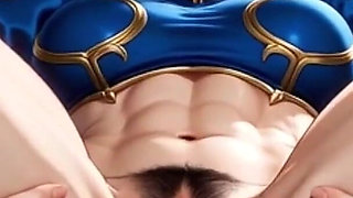 Chun-li Extreme Hairy Pussy