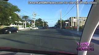 Crazy spring breakers flash strangers in key west