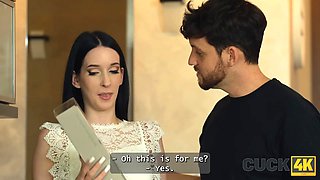 Cuck4k. three mates in cuckolding. the hottest cuckold sex compilation