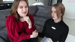 Young Teen Polly Gagged Hard with Huge Cum and Saliva - Extreme Deep Throat Blowjob!