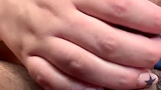 Chubby Babe Sucking My Fat Cock and Balls Like a Professional