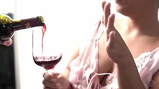 Horny Lesbian Licking: Dominant Puck Ellington Eats Carmen Canela's Wet Pussy