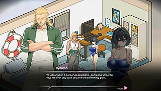 Hentai Game - Personal Assistant Stretch Fuck and BDSM Sex Gallery Scene - Lifeguard Holic