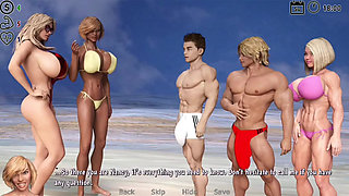 Interactive Story Gameplay with Commentary