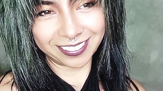 Sensual Black Suit Smoke Tease - Topless Seduction