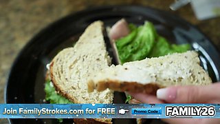 Gf won't do assfuck, so insane mexican stepmom offers up her tight ass hole