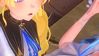 Wuthering Waves - Phoebe and Shorekeeper Hardcore Sex - 3D Hentai Animation