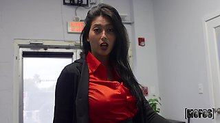 Lola's Office Sneaky Passion in a Wild Indoor Romp