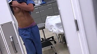 Fit MILF Nurse Gets Fired for Masturbating in the Hospital