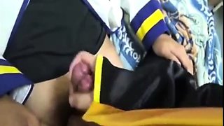 Asian Crossdressers Cosplay and Double Jerk