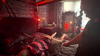 Lanisa Bear & Domina Satana Puts Tawseman Through His Paces!