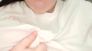 BBW Gamer Girl Masturbating Her Fat Pussy