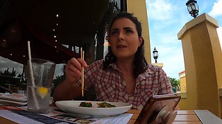 Wild Girl Brunette Solo Masturbation