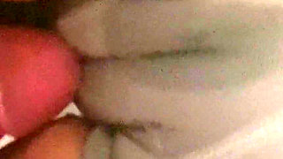 Teasing Her Cameltoe in Yoga Shorts