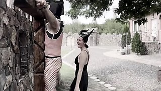Mistress Zeida Brutal Gothic Whipping Slave Until She Screams
