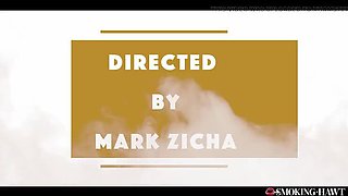 Smoking Fetish Porn - Blonde Babe Merida Sat in Lingerie Smoking Cigarette and Riding Cock