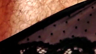 British Velvetina Fox Shows Her Nice Rack and Works Her Hairy Pussy