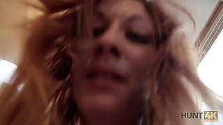 HUNT4K. The redhead likes to give sex for money in front of her boyfriend: Porn