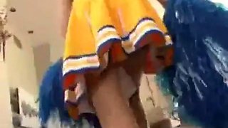 Blonde cheerleader fucked hard: Blowjob, Doggy  Cowgirl Porn