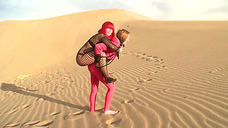 Lesbian Dunes Pony Riding Mega Extreme
