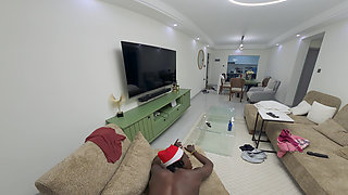 Naughty Black Girl Casting for Fucking Young Black Machine 25