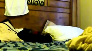 BBW Webcam Girl Masturbates on a Call