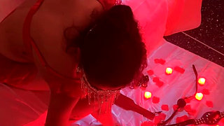 Mistress Angel in Red Room