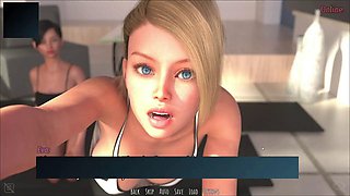 Stepsisters Seduce Future Money Man in Steamy Yoga Session
