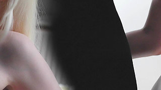 Stepmom Helps Me to Cum - Lets Me Rub Her Pussy and Fuck Big Oily Tits