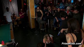 Sasha Knox Public Bar Disgrace