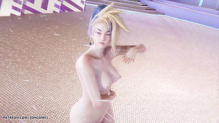 Aespa - Drama - Akali Sexy Striptease