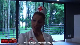 Hot MILF Nurses Rachel Steele & Stacie Starr Give Stepson a Wild Threesome Checkup