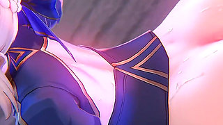 Honkai Star Rail - Saber Mana Transfer Sex - 3D Hentai Animation