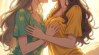 AI Anime Hentai Uncensored, Uncensored video of 18 Year old Hentai Girl, 3D Cartoon on closeup by Kiidzy Animates