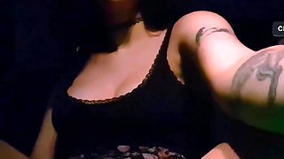 Masturbating in the Uber - Cum in a Public Car