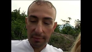 My Stepmom Is a Total Nympho! 1 Italian MILF, 3 Friends, Wild Outdoor Orgy
