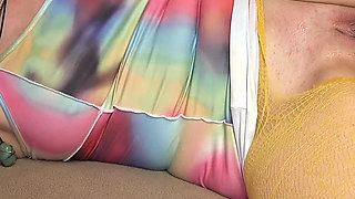 Suzy Wylde Rips Her Fishnets to Play