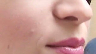 Pussies Party Scene-1_a Couple of Lesbians with Big Butts Enjoy Playing with a Double Dildo Together.