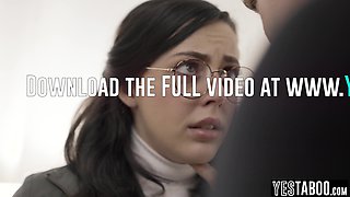 Cunning mature stud fucks a virgin teen